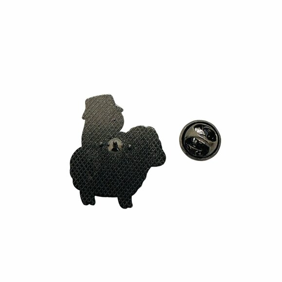 ⭐Cute Enamel Bird & Sheep Pin Badge With Secure Clasp Bubu the Guinea Pig Brooch - Picture 5 of 6